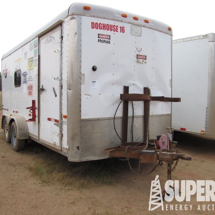 2012 CARGO CRAFT 7'W x 16'L Crew Trailer