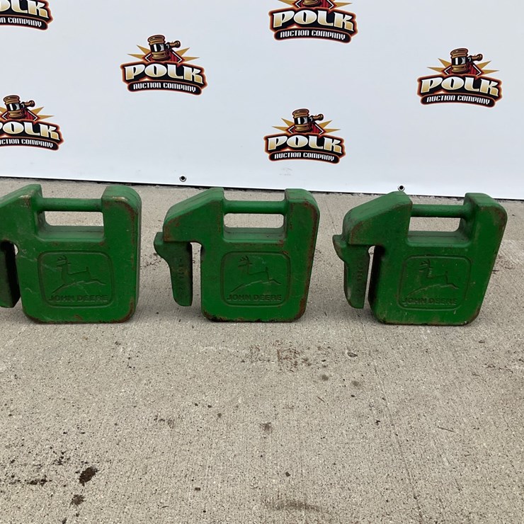 #5013 • John Deere Tractor Suitcase Weights