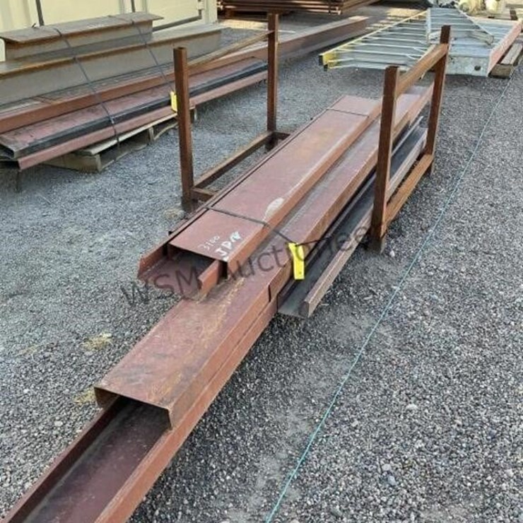 RACK OF ASST PURLINS