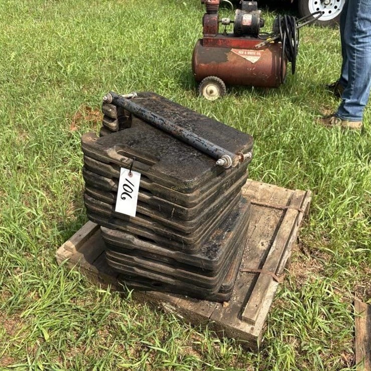 12 - AGCO Saw-Tooth Front Weights