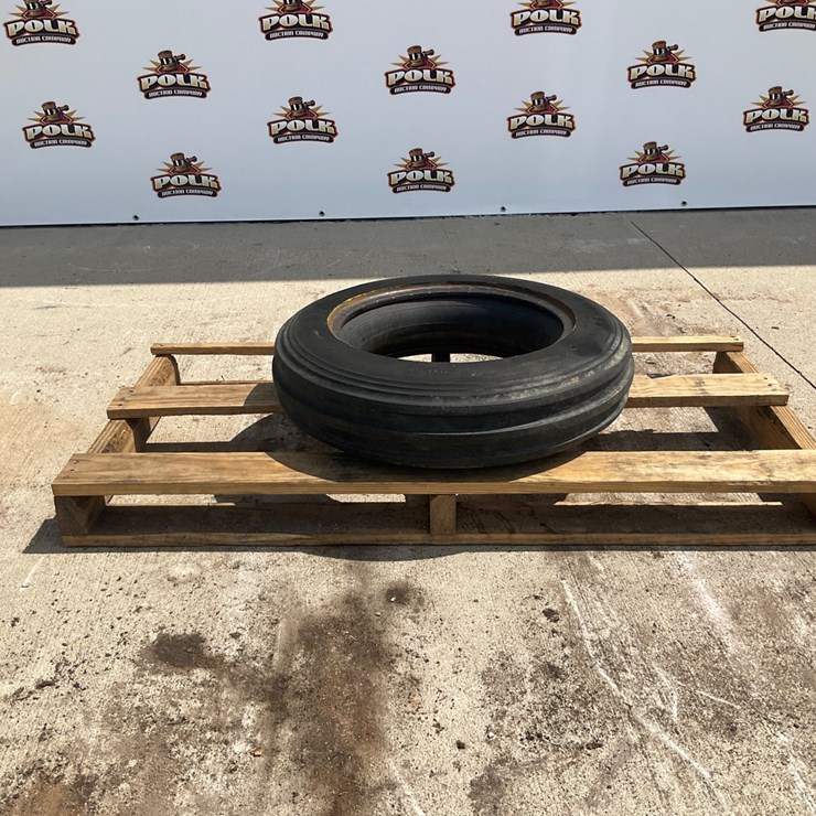 #5017 • 5.00-15 4-Ply Ribbed Implement Tire