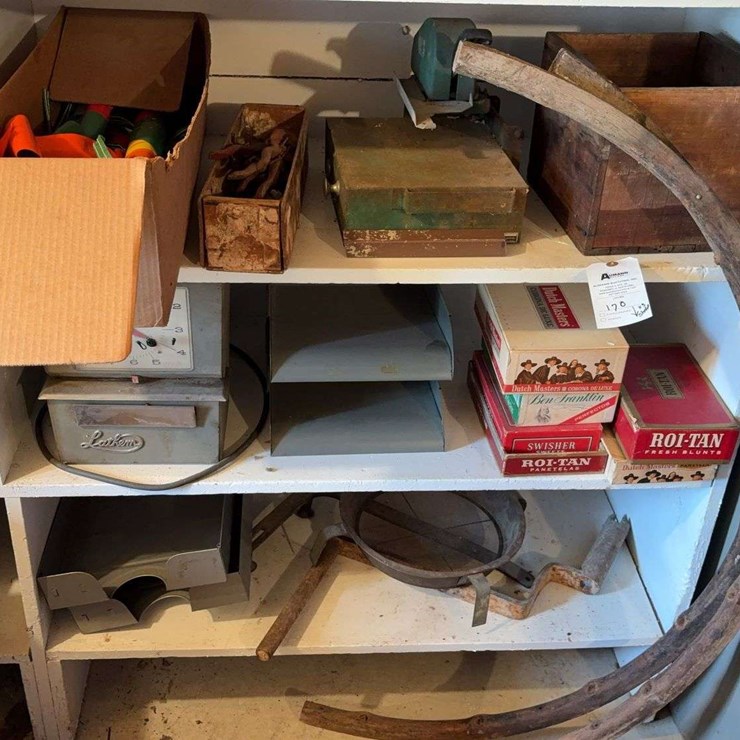 Contents of Three Shelves