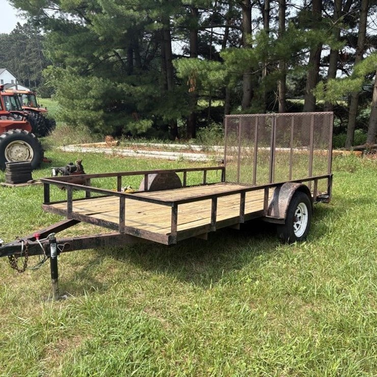 JA-Mar Utility Trailer - 6.5'x12' - Ramps