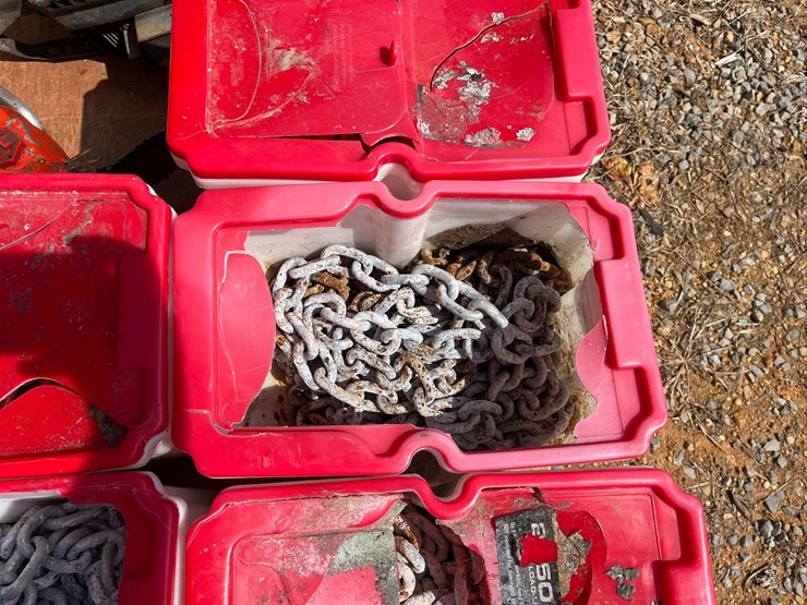 (7)-buckets-of-used-3/8-chains,-image-7