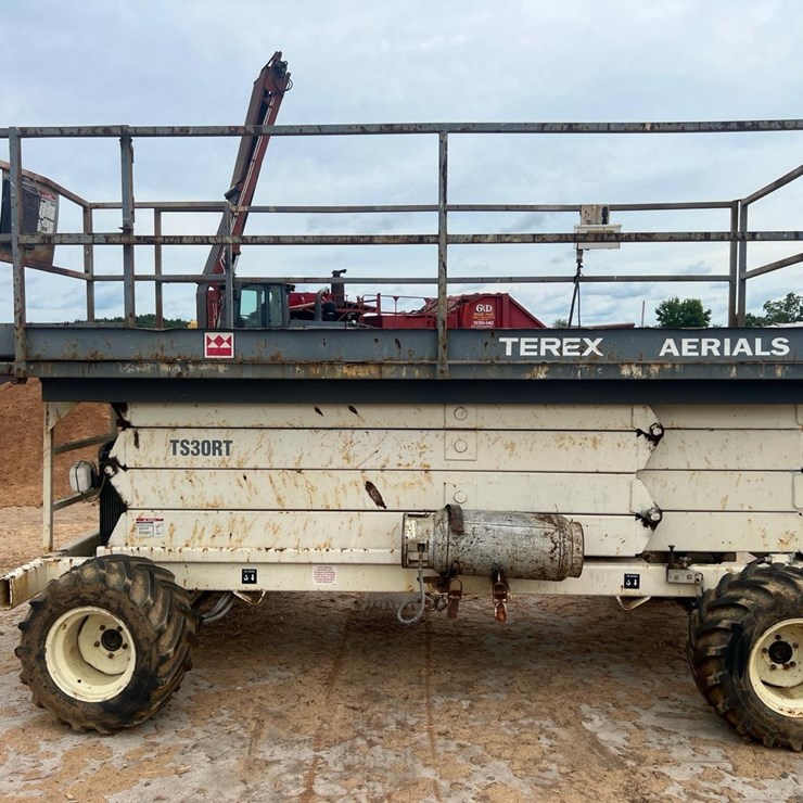 #1314 • Terex Aerials TS30RT Rough Terrain Scissor Lift