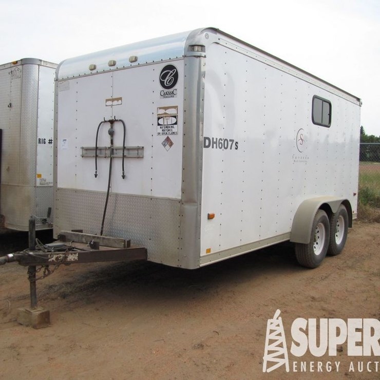 2009 CLASSIC 7'W x 16'L Crew Trailer