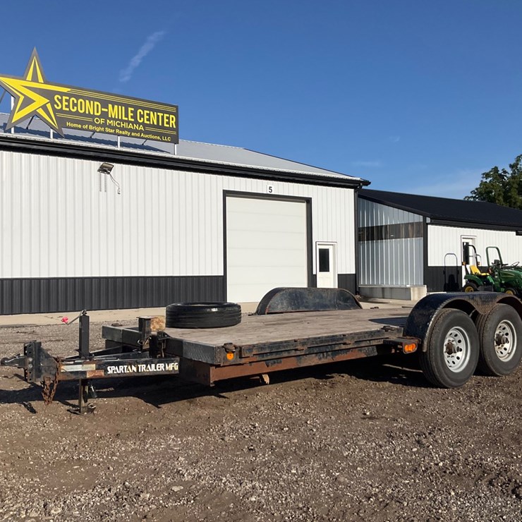 #2201 • 2017 Spartan 20CH Tilt Equipment Trailer