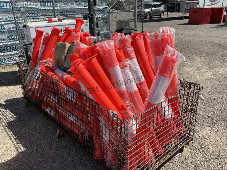 (2)-baskets-of-safety-bollards-&-bases-image-2