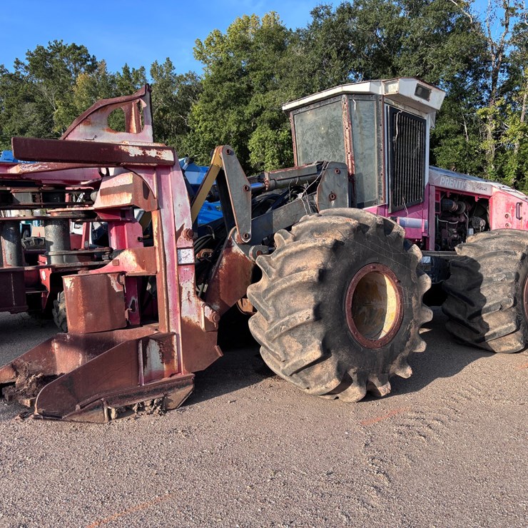 #2650 • PRENTICE HYDROMAX LOADER WITH TREE CUTTER ATTACHMENT | FOR PARTS/REPAIRS