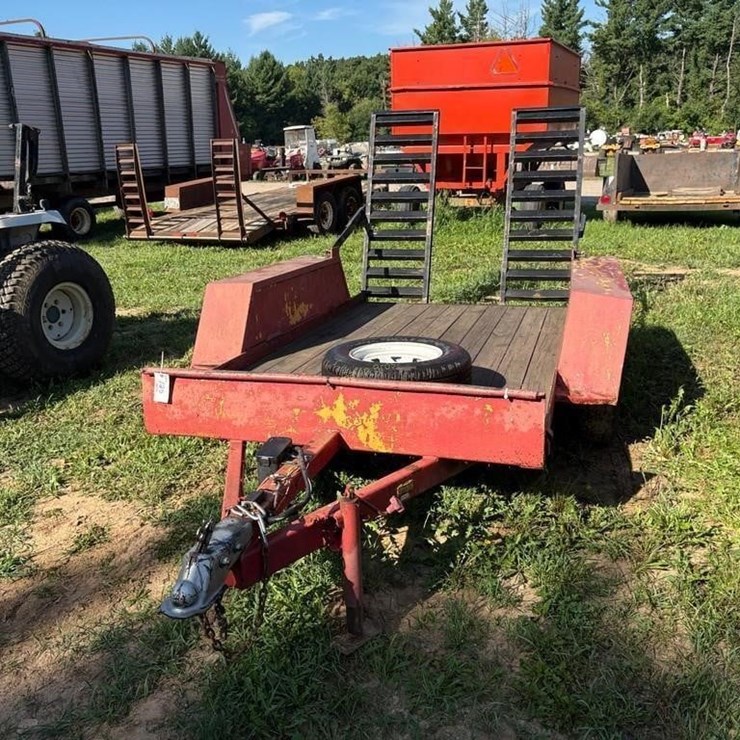 61" x10' Two wheel trailer