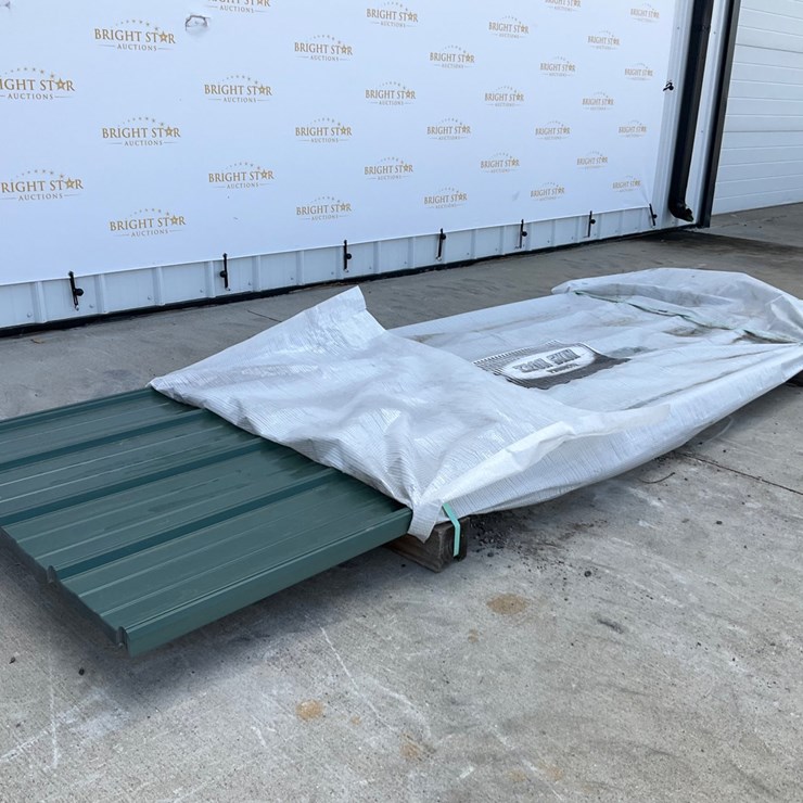 #4031 • 1 Bundle of Iron Skin Products Corrugated Metal Roofing Panels