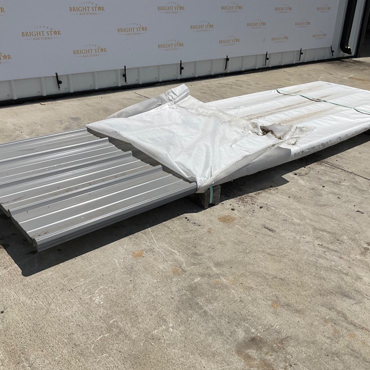 #4038 • 1 Bundle Iron Skin Products Corrugated Metal Roofing Panels