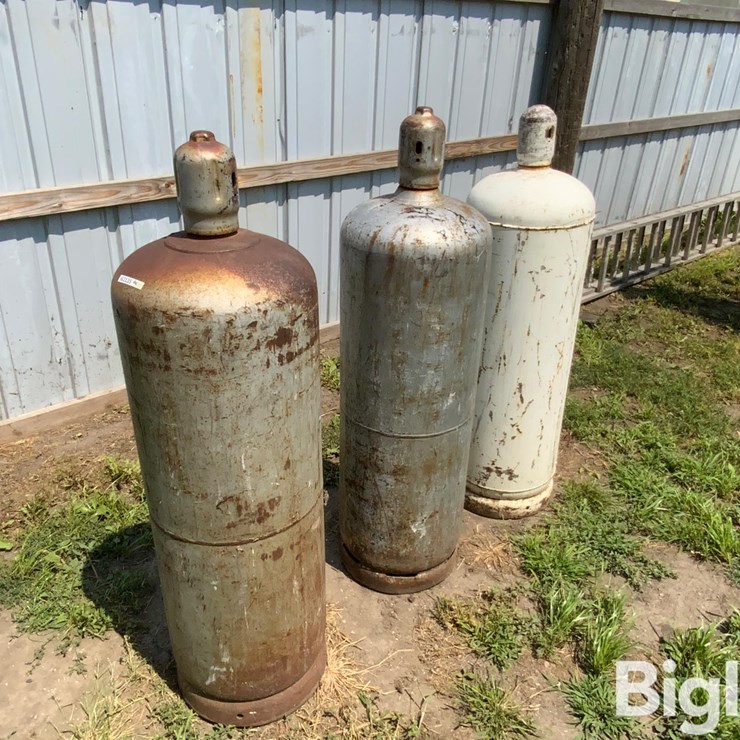 Steel 100lb Propane Tanks