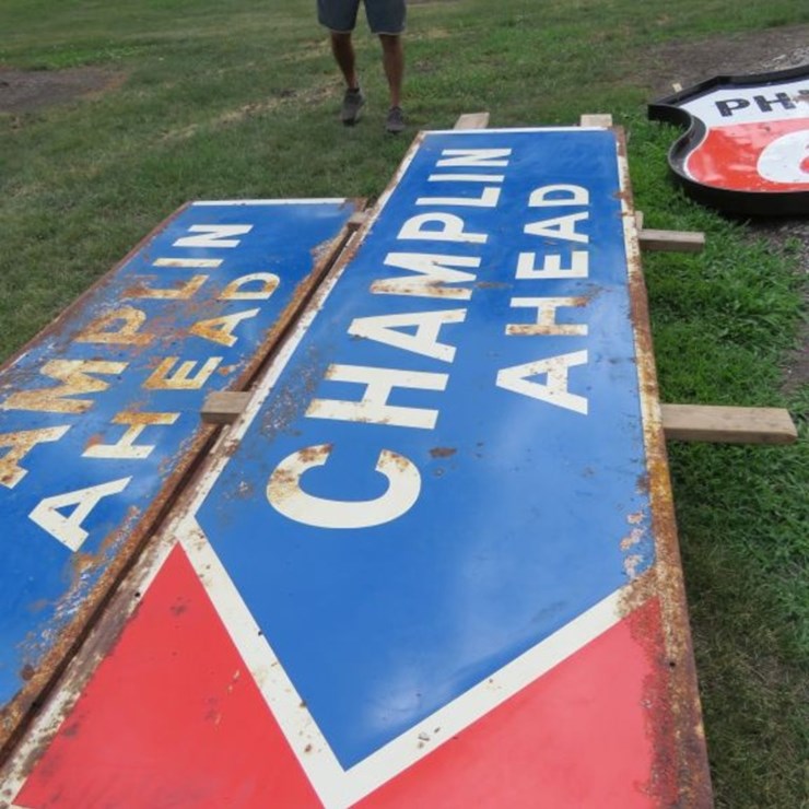Champlain Sign