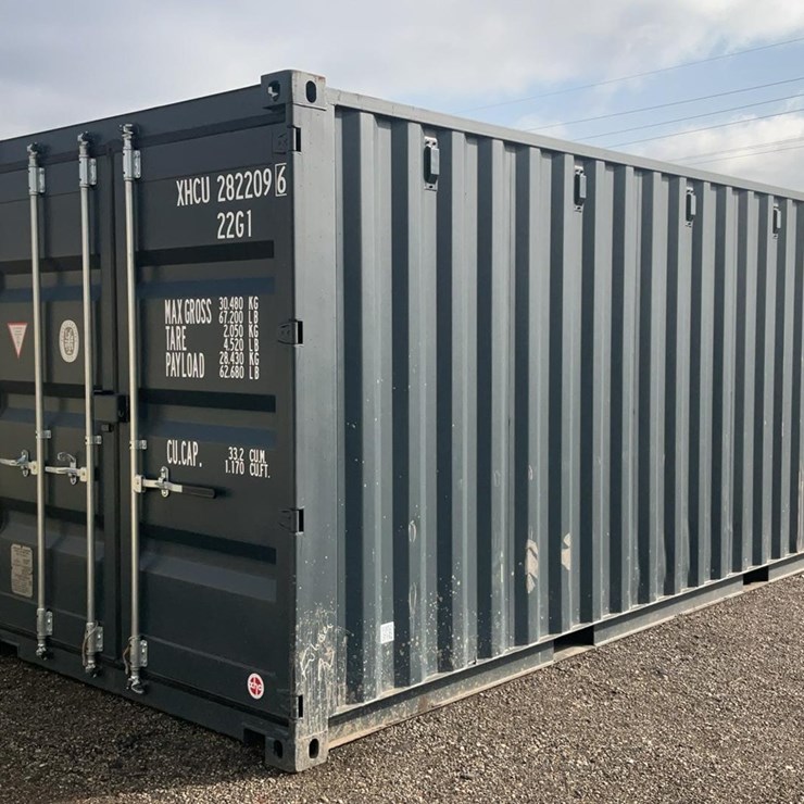 #4023 • One Trip 20' Multi-Door Shipping Container XHCU2940910