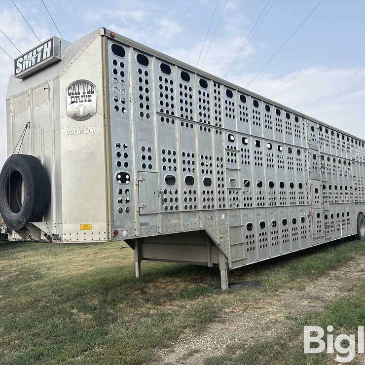 1994 Merrit 48x102 T/A Livestock Trailer