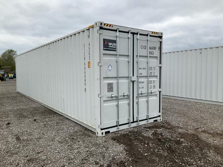 #4006-•-one-trip-40'-high-cube-3-door-shipping-container---middlebury,-in-image-4