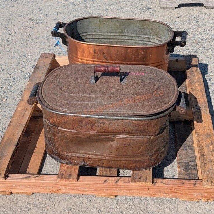 Vintage Copper Boilers