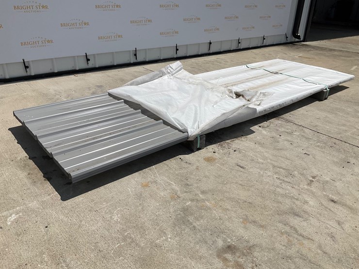 #4037-•-1-bundle-of-iron-skin-products-corrugated-metal-roofing-panels-image-1