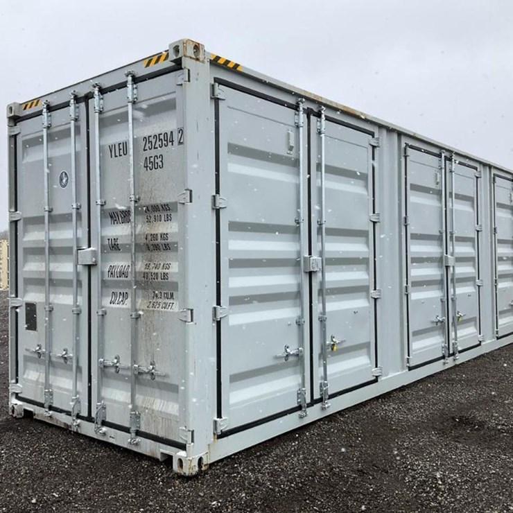 #4000 • One Trip 40' High Cube Multi-Door Shipping Container MMPU1101970