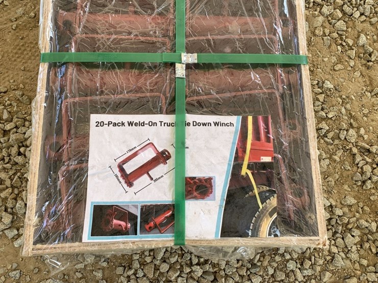 (20)-unused-weld-on-truck-tie-down-binders.-image-3