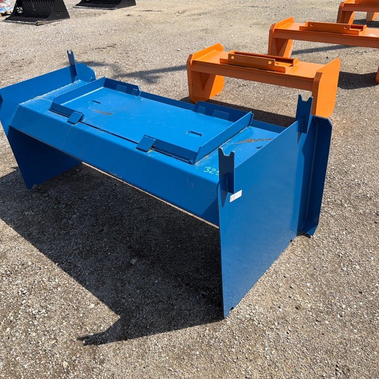 Kit Containers 6' Skid Steer Economy Pusher