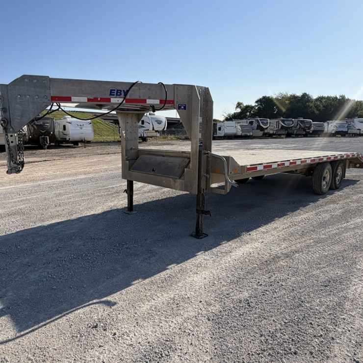 2022 EBY ALUMINUM GOOSENECK TRAILER