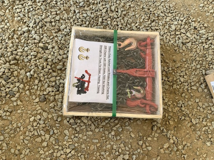 unused-heavy-duty-ratchet-binder-and-chain-set,-image-2