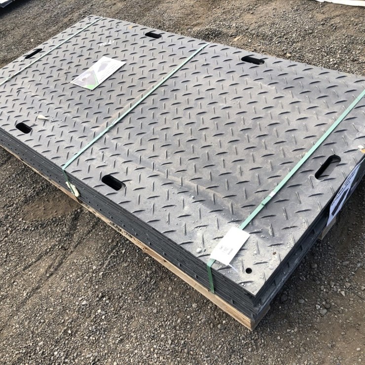 (10) Unused 4ft x 8ft x 0.5in Ground Protection