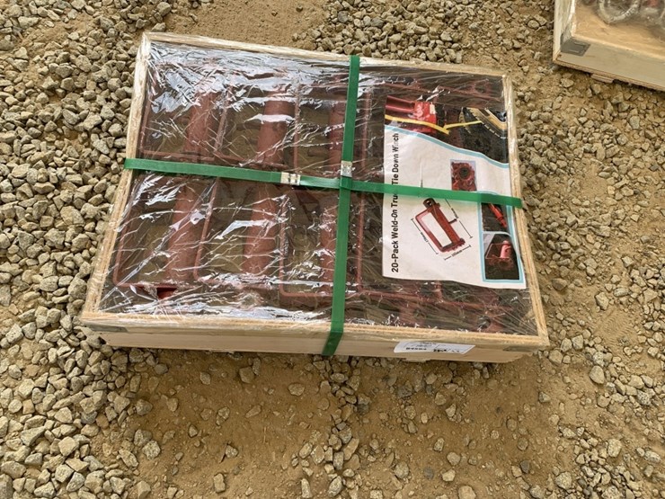 (20)-unused-weld-on-truck-tie-down-binders.-image-1