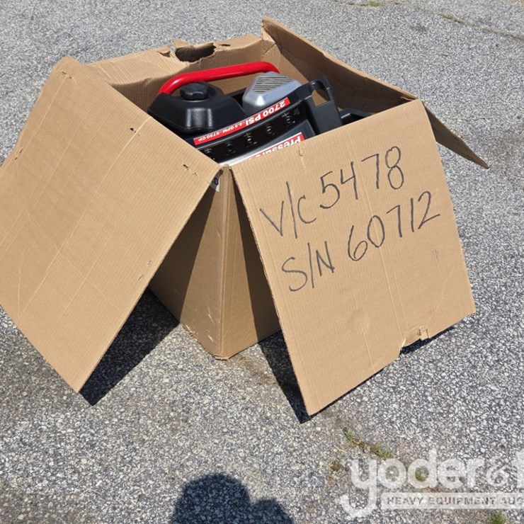 Unused 2700 PSI Simpson Pressure Washer c/w Kohler Engine