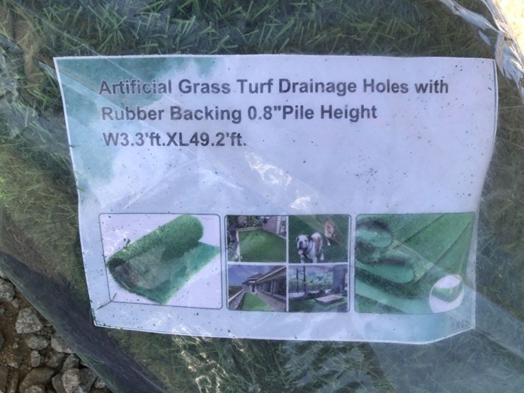 3.3ft-x-49.2ft-roll-of-unused-artificial-turf,-image-2