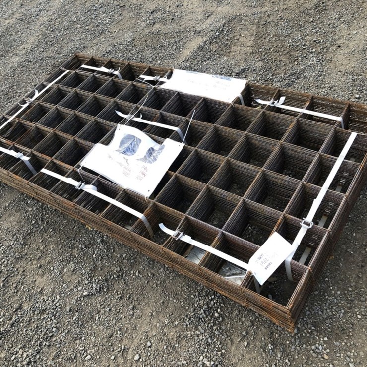 (50) Unused 36in x 72in Steel Wire Panels