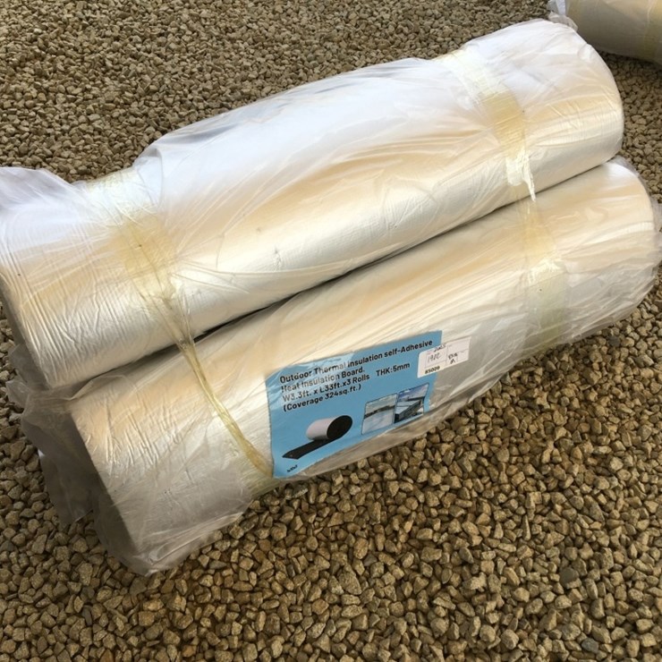 (3) Unused 33ft x 3.3ft Outdoor Thermal