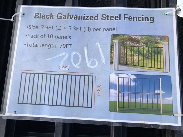 (10)-unused-3.3ft-x-79ft-galvanized-steel-fence-image-3