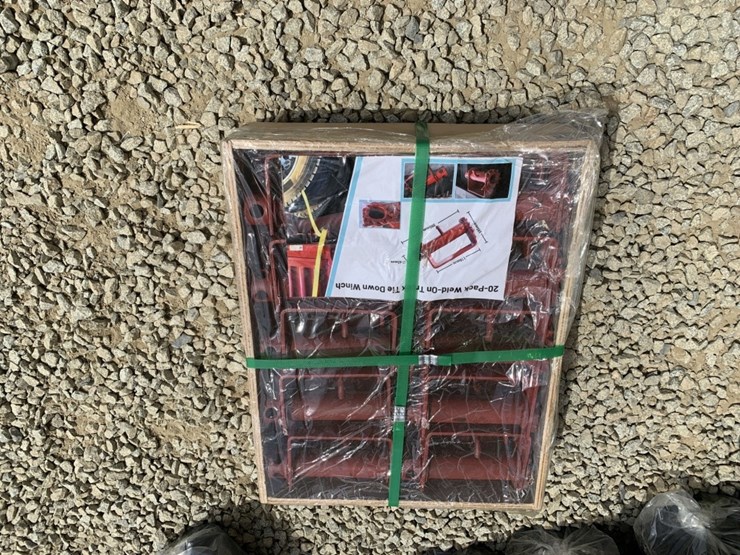 (20)-unused-weld-on-truck-tie-down-binders.-image-2