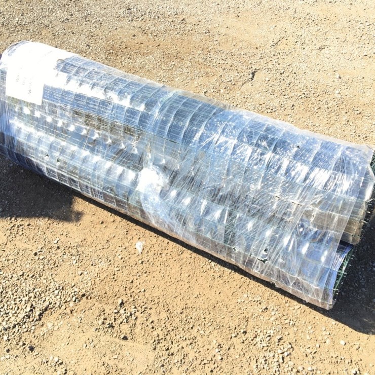 (3) Unused 100ft Wire Mesh Fencing Rolls.