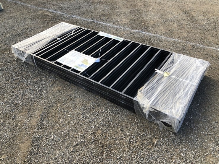 (10)-unused-3.3ft-x-79ft-galvanized-steel-fence-image-1
