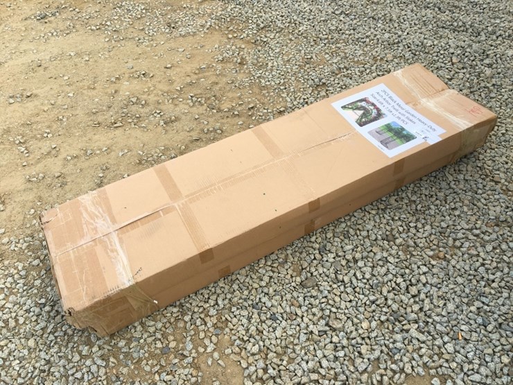 unused-4.6ft-x-1.3ft-x-7.5ft-metal-garden-arbor-image-2