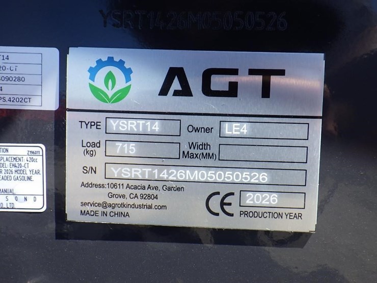 2026-agt-ysrt14-skid-steer-tracked-loader-image-11