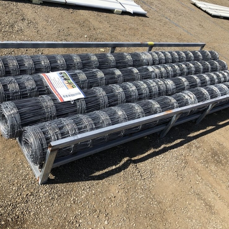 (8) 4ft x 164ft Rolls of Unused Hot Dip Galvanized