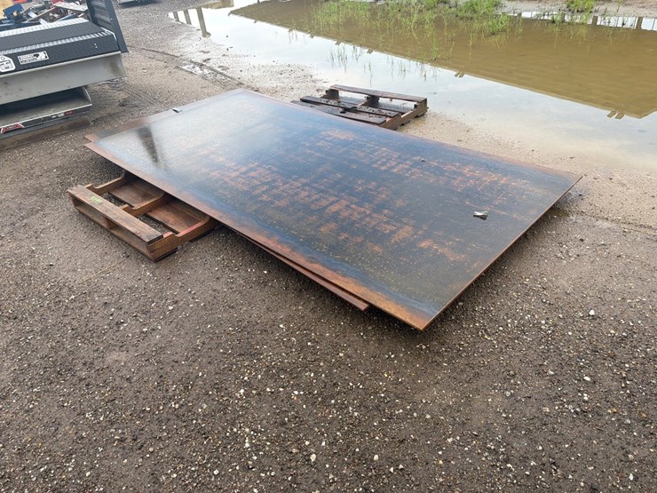 qty-of-2-—-2026-sklp-5ft-x-10ft-steel-plates,-0.4-in-thick-(unused)-image-1