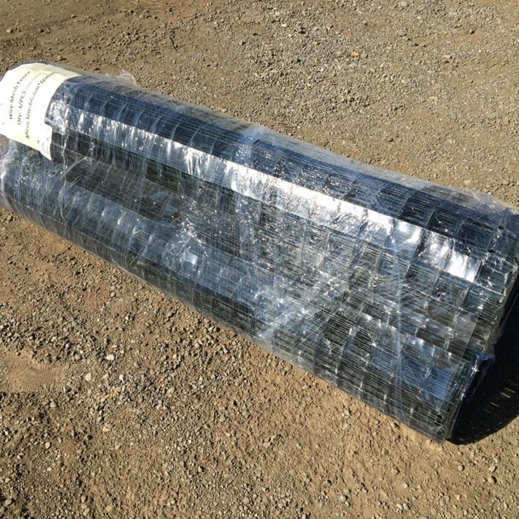(3) Unused 100ft Wire Mesh Fencing Rolls.