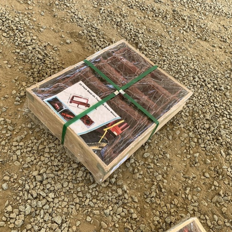 (20) Unused Weld-On Truck Tie Down Binders.