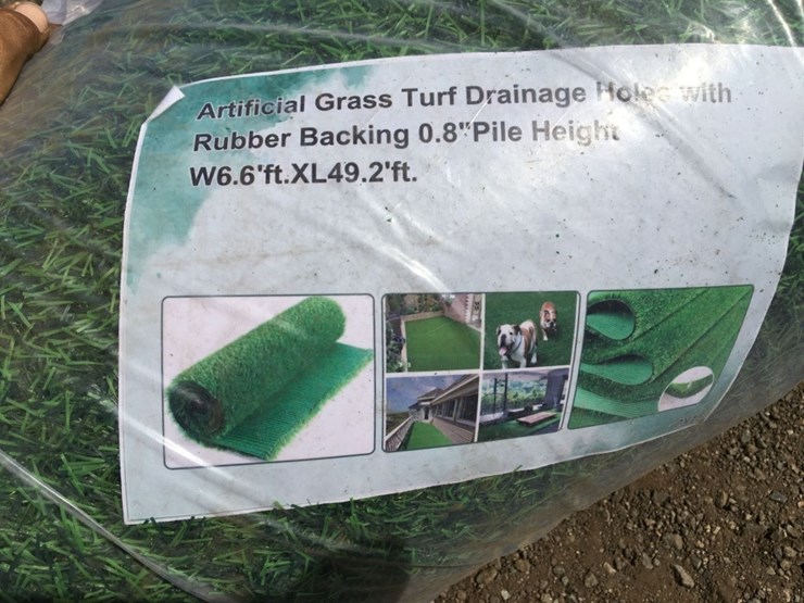 6.6ft-x-49.2ft-roll-of-unused-artificial-turf,-image-3