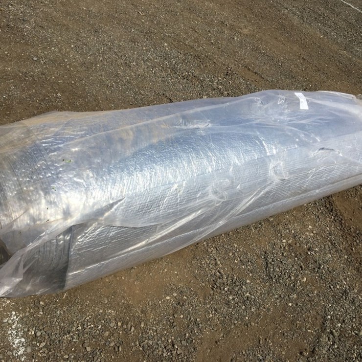 Unused 164ft x 6.6ft Bubble Aluminum Foil