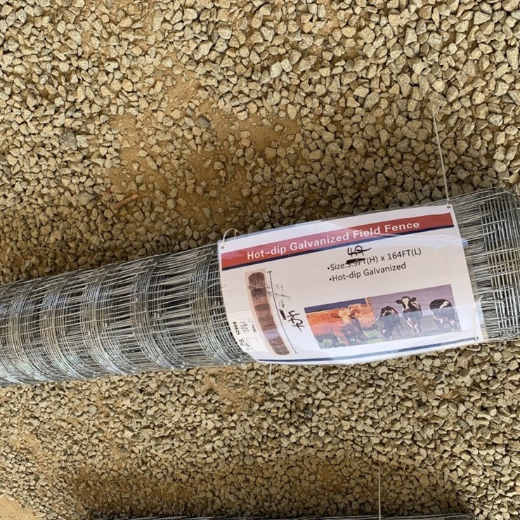 4ft x 164ft Roll of Unused Hot Dip Galvanized