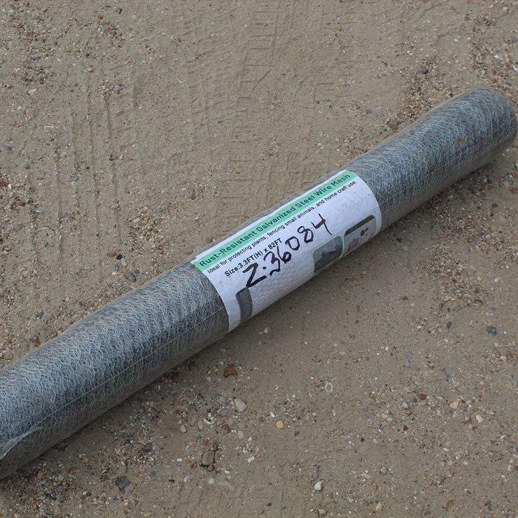 #5155 • ROLL OF RUSTPROOF GALVANIZED IRON WIRE MESH