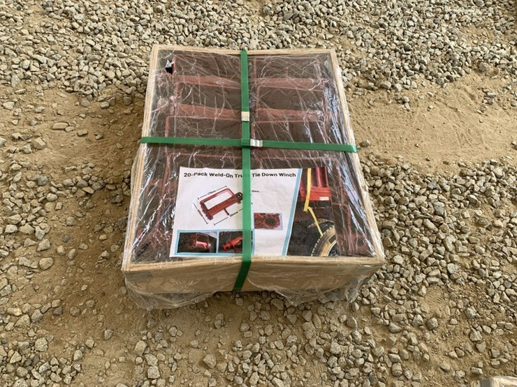 (20)-unused-weld-on-truck-tie-down-binders.-image-3