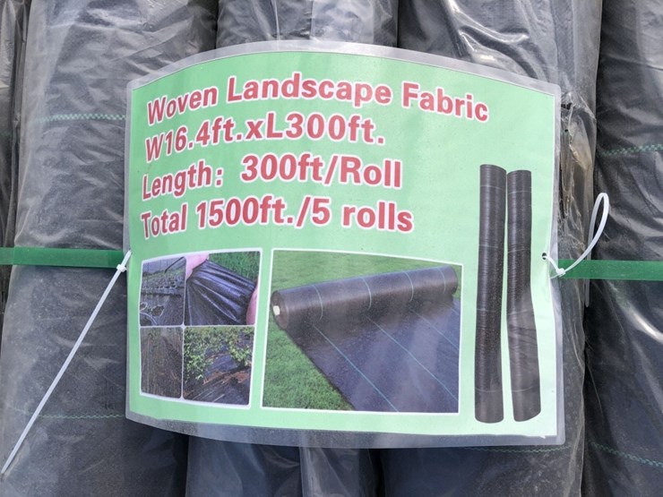 (5)-unused-16.4ft-x-300ft-woven-landscape-fabric-image-3